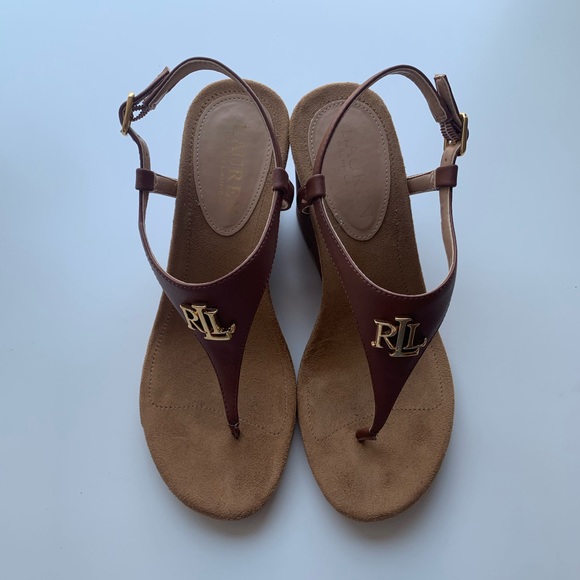 New Lauren Ralph Lauren Jeannie Wedge 